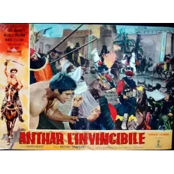 Anthar The Invincible Italian fotobusta movie poster - Illustraction Gallery