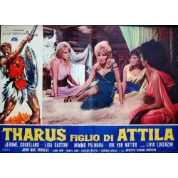 Colussus and the Huns (Tharus figlio di Attila) Italian fotobusta - Illustraction Gallery