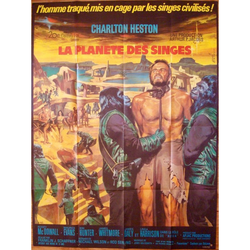 Planet Of The Apes (French Grande)