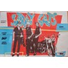 The Stray Cats 1982 French Tour concert poster - illustraction Gallery