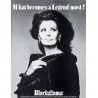Blackglama Sophia Loren vintage advertising poster - Illustraction Gallery