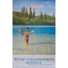 New Caledonia Noumea vintage 1967 travel poster - illustraction Gallery