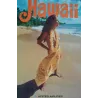 United Airlines Hawaii vintage 1983 travel poster - illustraction Gallery