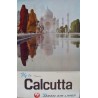 Japan Airlines Calcutta vintage 1966 travel poster - illustraction Gallery