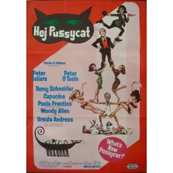 What's New Pussycat? Swedish movie poster - illustraction Gallery