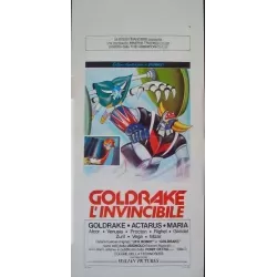 UFO Robot Goldorak Italian movie poster - illustraction Gallery