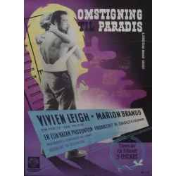 A Streetcar Named Desire Danish movie poster - illustraction Gallery