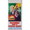 Piccadilly Zero Hour 12 (Piccadilly null uhr zwölf) Italian movie poster - illustraction Gallery