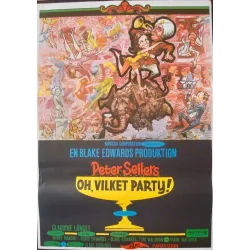 The Party Swedish movie poster - illustraction Gallery