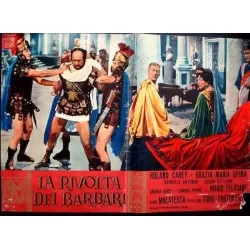 Revolt Of The Barbarians Italian fotobusta - illustraction Gallery
