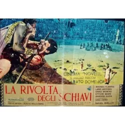 Revolt Of The Slaves Italian fotobusta - Illustraction Gallery