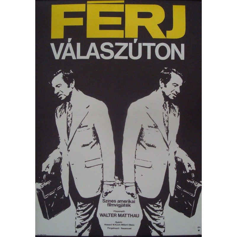 A New Leaf Hungarian movie poster - illustraction Gallery