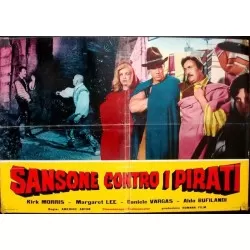 Samson against the Pirates Italian fotobusta - Illustraction gallery