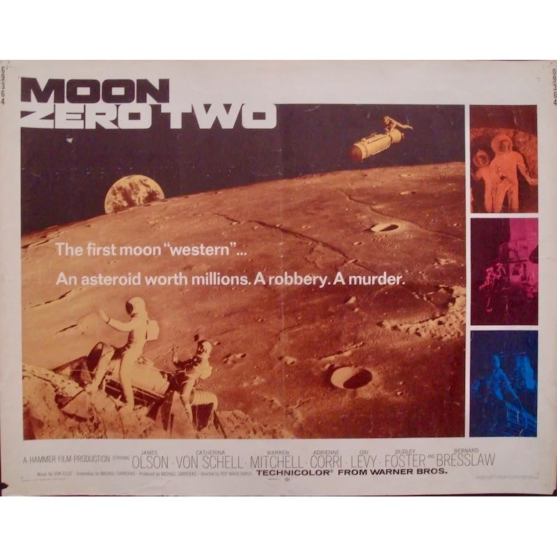Moon Zero Two half sheet movie poster - illustraction Gallery