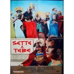 The seven From Thebes Italian movie poster - Illustraction Gallery