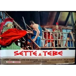 The seven From Thebes Italian fotobusta - Illustraction Gallery