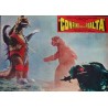 Godzilla Vs Megalon Italian fotobusta movie poster - illustraction Gallery