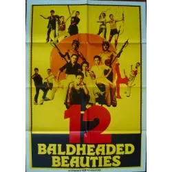 12 Baldeheaded Beauties one sheet movie poster - illustraction Gallery