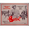 Burn! (Queimada) half sheet movie poster - illustraction Gallery