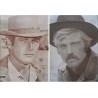 Butch Cassidy And The Sundance Kid commercial movie poster set of 2 - illustraction Gallery