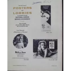 Belle de jour movie Pressbook - illustraction Gallery