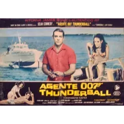 Thunderball Italian fotobusta movie poster - illustraction Gallery