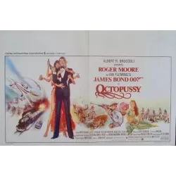 James Bond's Octopussy Belgian movie poster - illustraction Gallery