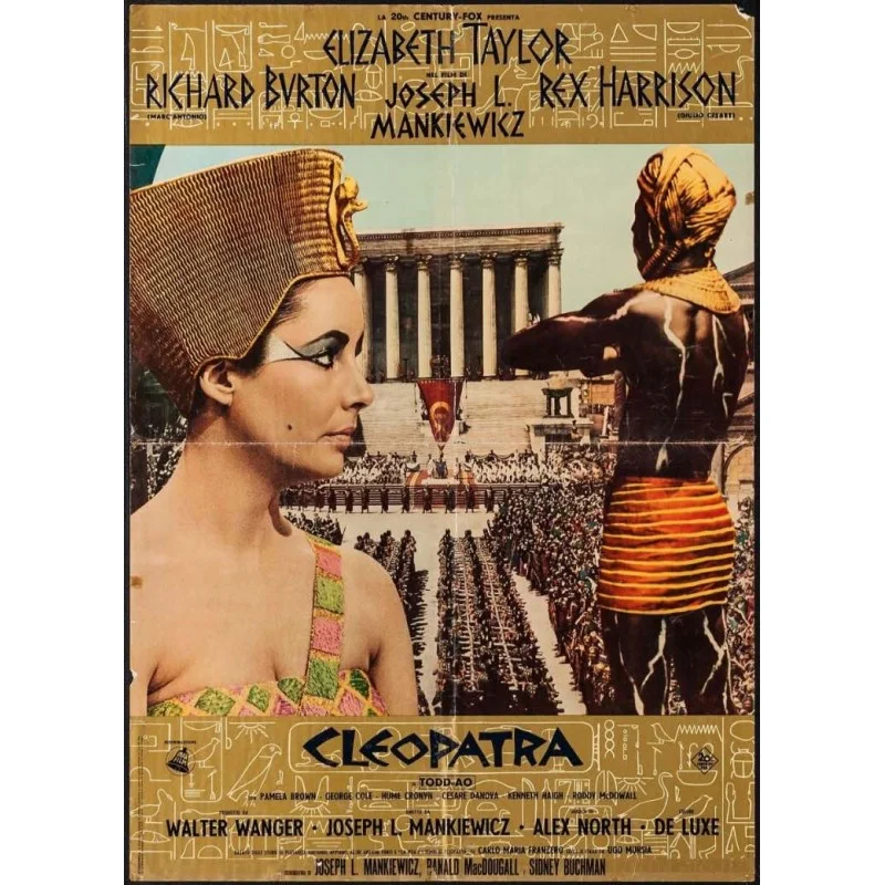 Cleopatra Italian movie poster - illustraction Gallery