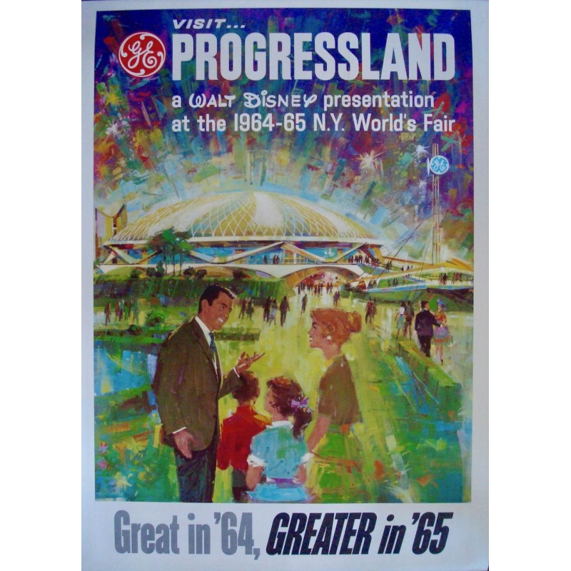 Visit Progressland New York World's Fair (1964 - LB)