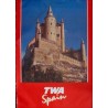 TWA Spain vintage 1985 Airlines travel poster - illustraction Gallery - illustraction Gallery