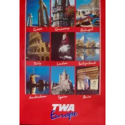 vintage 19 travel poster - illustraction Gallery
