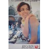 Japan Airlines Rome vintage 1970 travel poster - illustraction Gallery