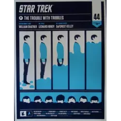 Star Trek Trouble With Tribbles Mondo limited edition print set by Olly Moss - illustraction Gallery