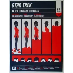 Star Trek Trouble With Tribbles Mondo limited edition print set by Olly Moss - illustraction Gallery
