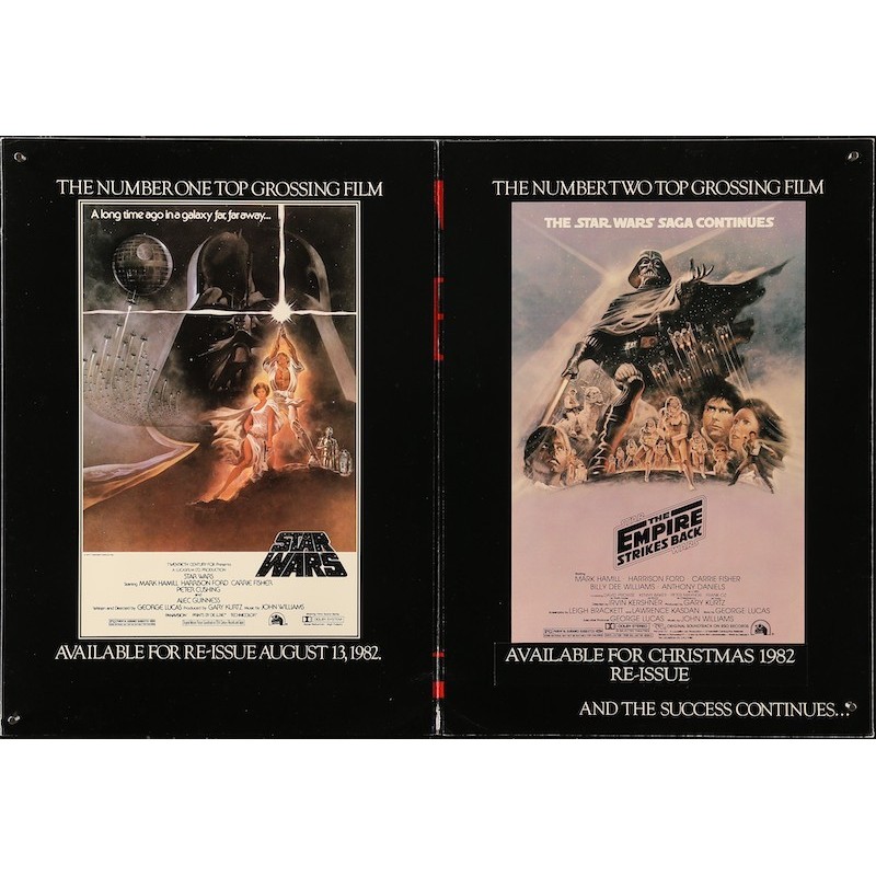 Star Wars Revenge Of The Jedi movie Brochure illustraction Gallery