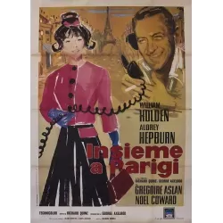 Paris When It Sizzles Italian movie poster - illustraction Gallery