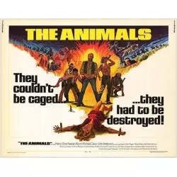 5 Savage Men US half sheet poster - Illustraction Gallery
