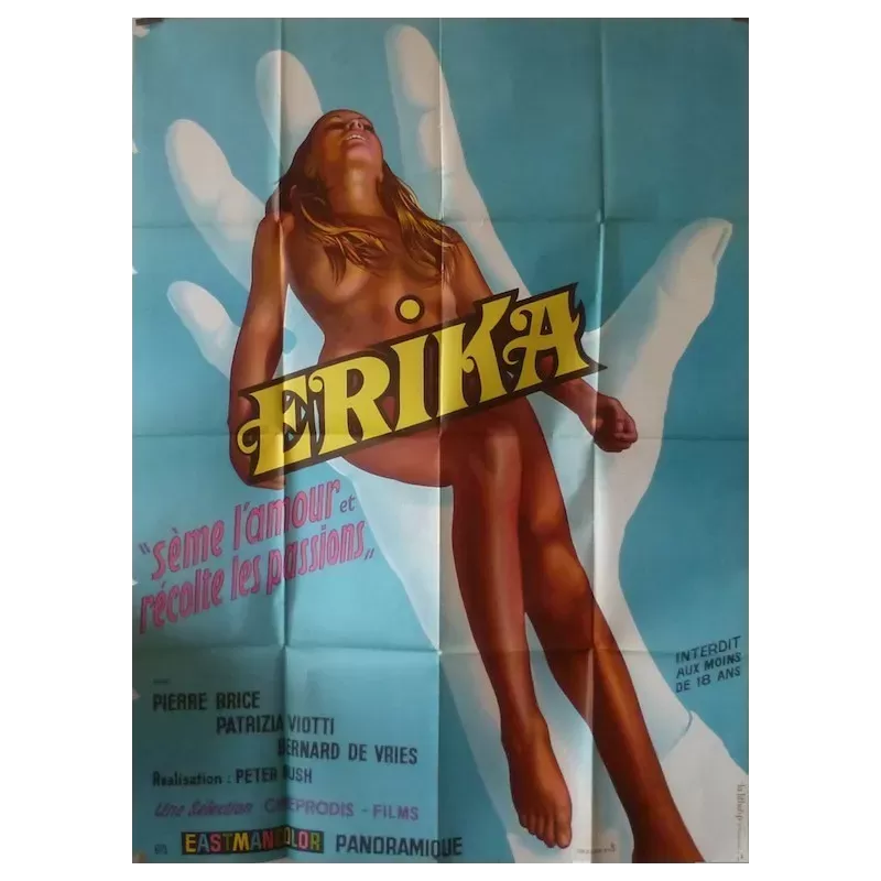 Erika The Performer French Grande movie poster - illustraction Gallery