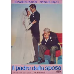 Father Of The Bride Italian fotobusta movie poster set - illustraction Gallery