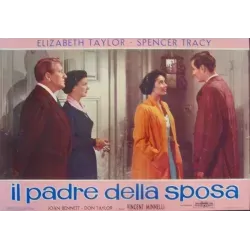 Father Of The Bride Italian fotobusta movie poster set - illustraction Gallery
