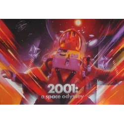 2001 A Space Odyssey limited edition variant print by Vance Kelly - illustraction Gallery