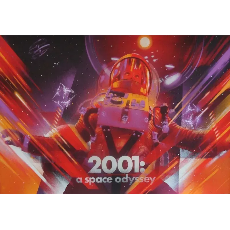2001 A Space Odyssey limited edition variant print by Vance Kelly - illustraction Gallery