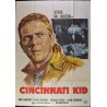 The Cincinnati Kid Italian movie poster  - illustraction Gallery