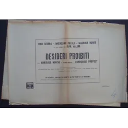 Les grandes personnes (Time Out For Love) Italian fotobusta movie poster set - illustraction Gallery