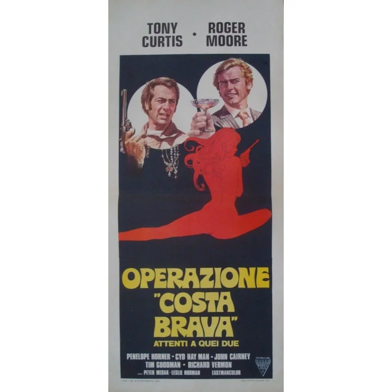 The Persuaders Someone Waiting Italian movie poster - illustraction Gallery