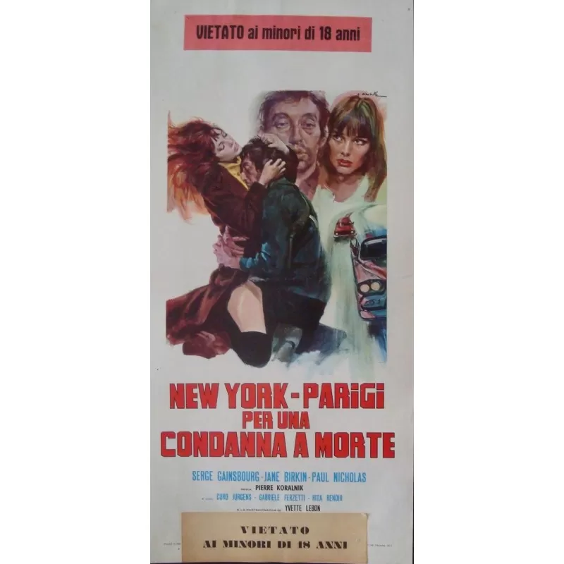 Cannabis Italian movie poster - illustraction Gallery