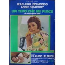 Un homme qui me plait (Love Is A Funny Thing) Italian movie poster - illustraction Gallery
