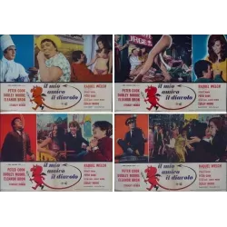 Bedazzled Italian fotobusta movie poster set - illustraction Gallery
