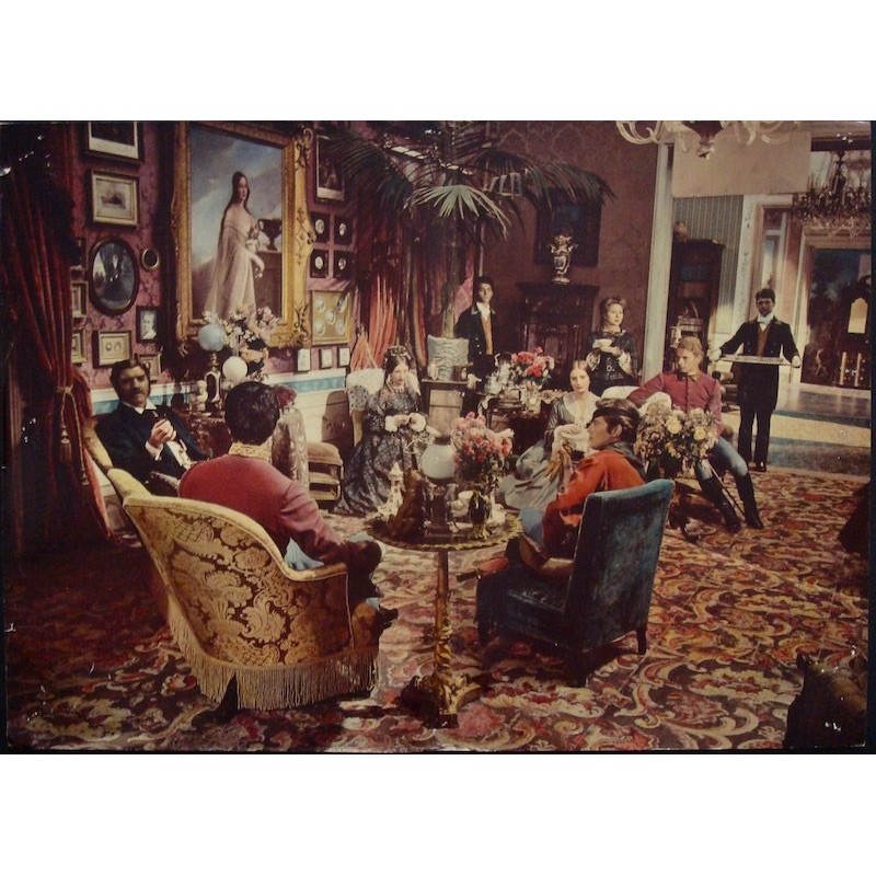 il gattopardo (The Leopard) Italian fotobusta movie poster - illustraction Gallery