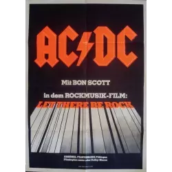 Let There Be Rock German movie poster - illustraction Gallery